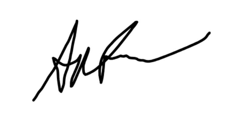 Anna Anufrikova signature